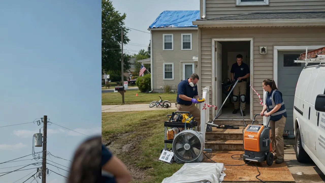 Water Damage Repair in Au Gres, MI near me